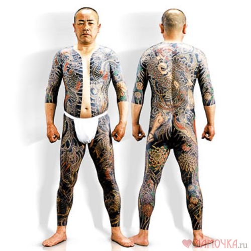 якудза - японские бандиты в татуировках